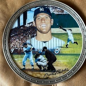 Mickey mantle plate